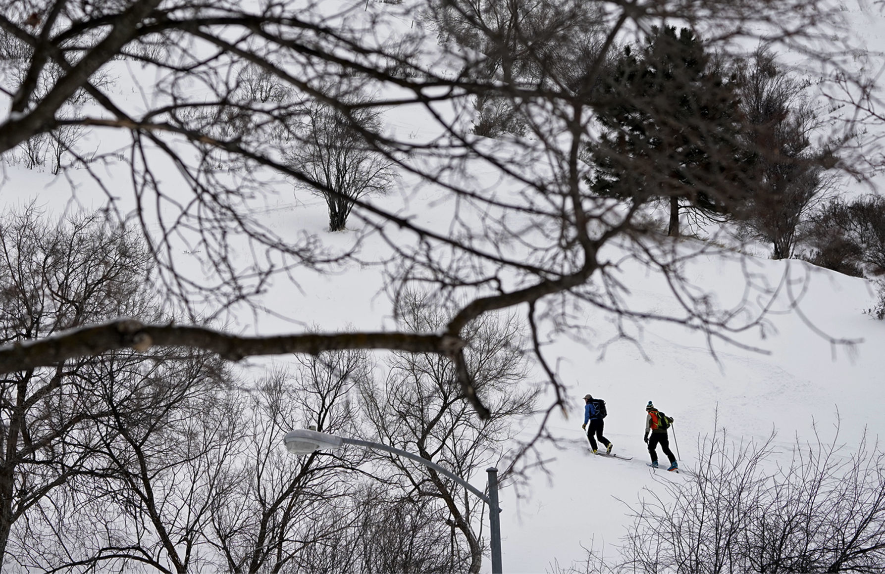 Skiing on Sentinel